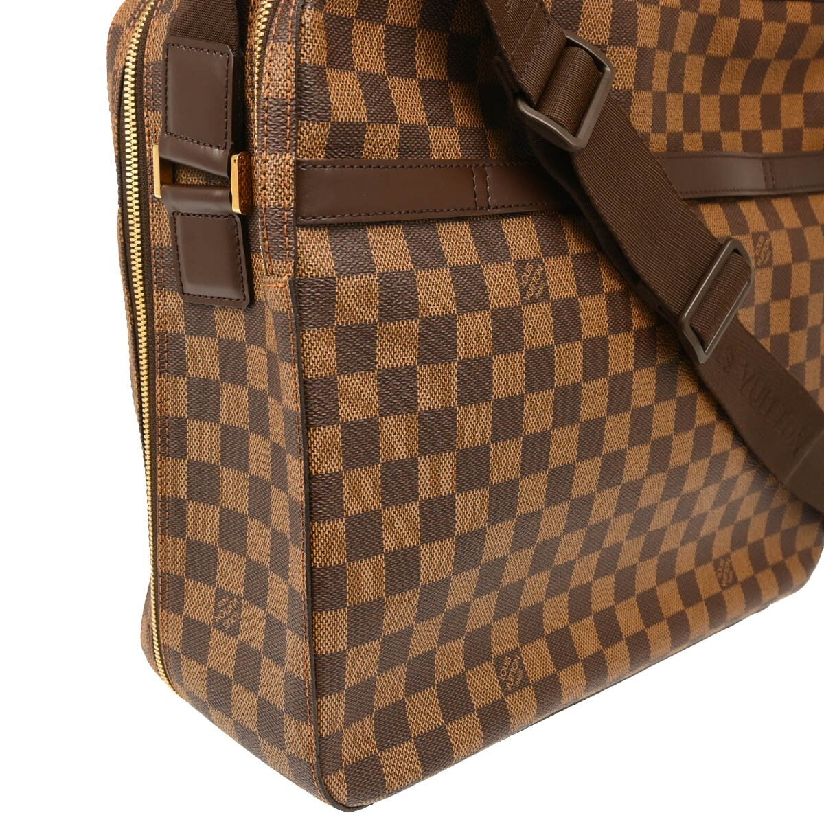 Louis Vuitton Dorsoduro Messenger Bag Damier Brown Canvas Shoulder Bag