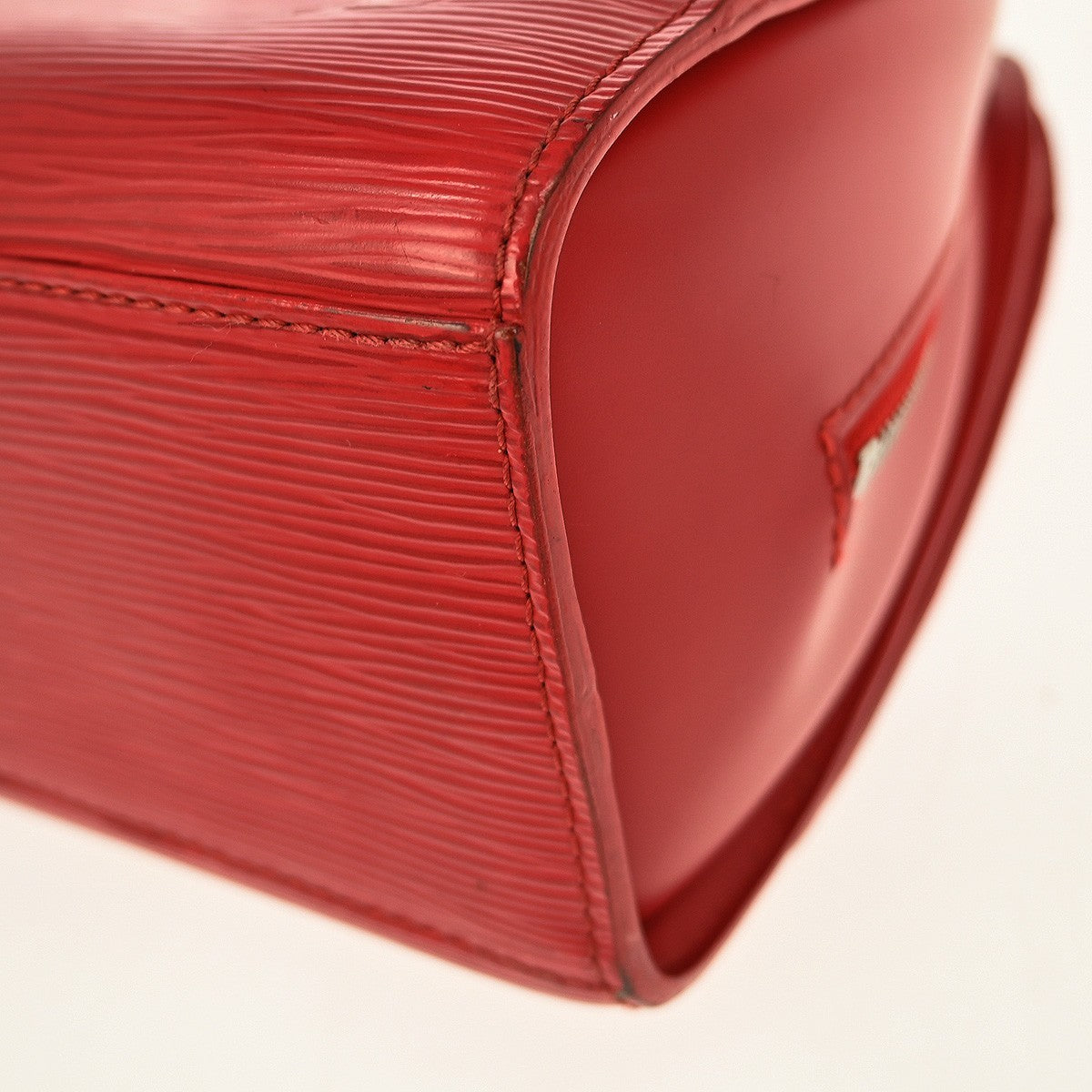 Louis Vuitton Pont Neuf Handbag Epi Leather Red Leather Handbag