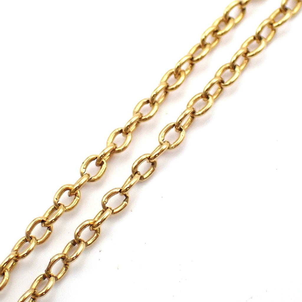 Louis Vuitton Essential V Necklace Metal Gold Gold_Plated Necklace Jewelry