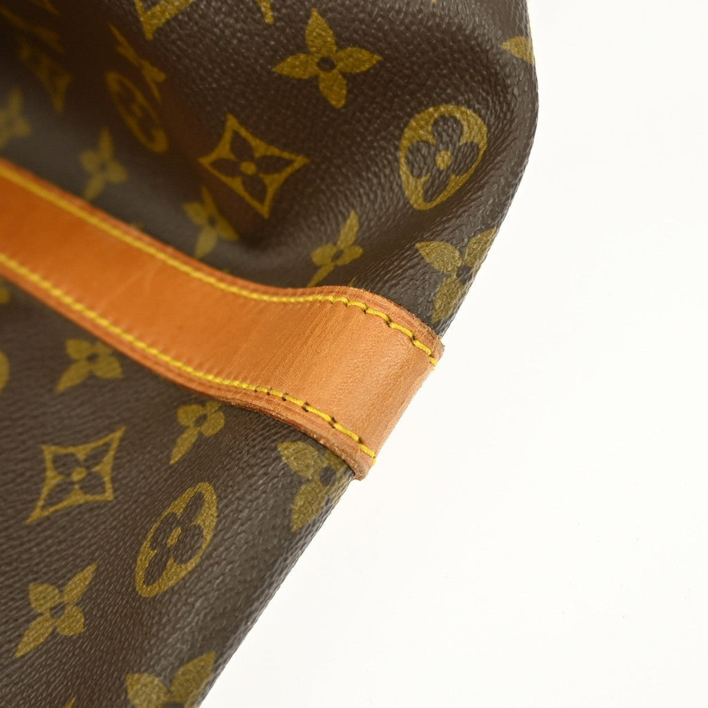 Louis Vuitton Keepall Bag Monogram Canvas Brown Canvas Travel Bag