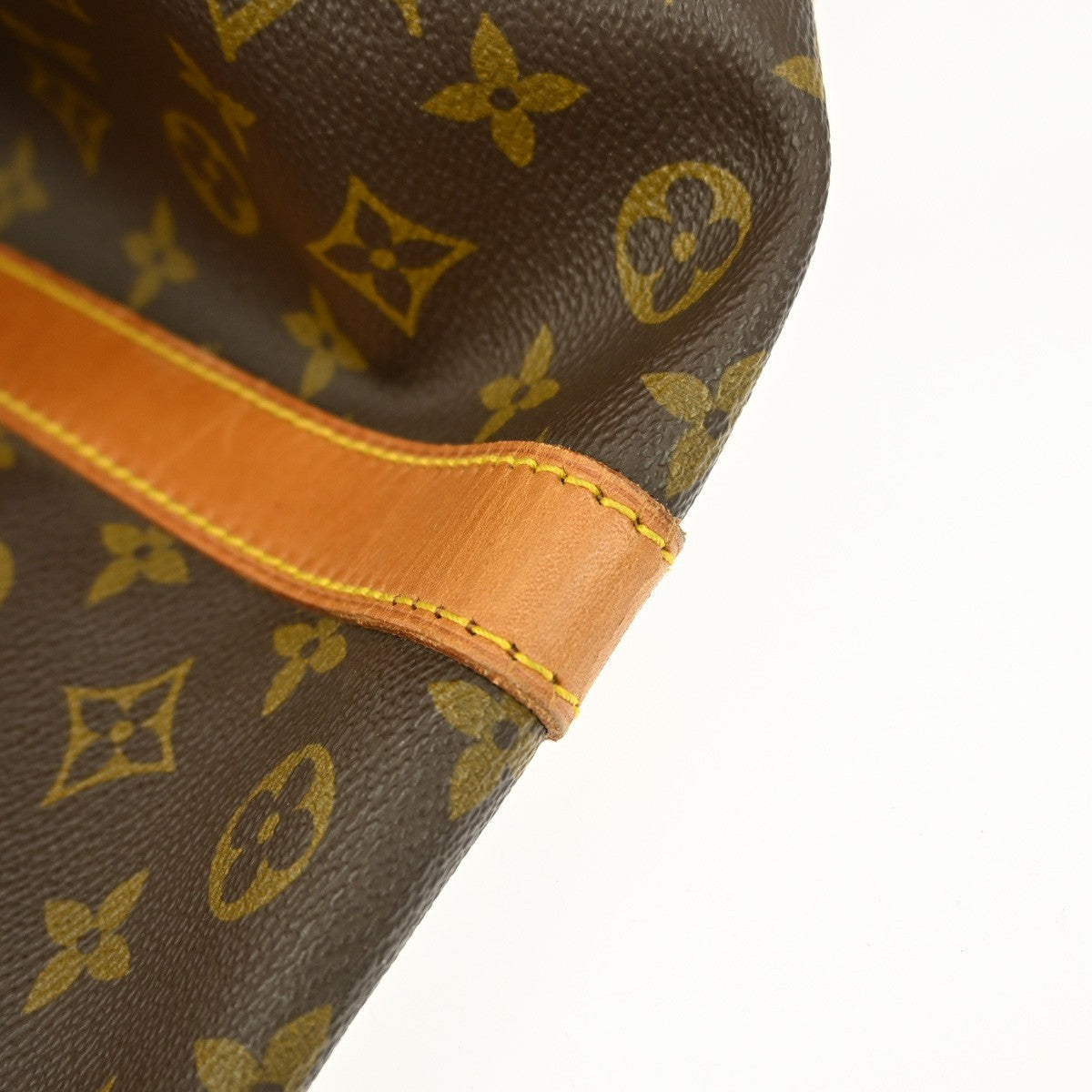 Louis Vuitton Keepall Bag Monogram Canvas Brown Canvas Travel Bag