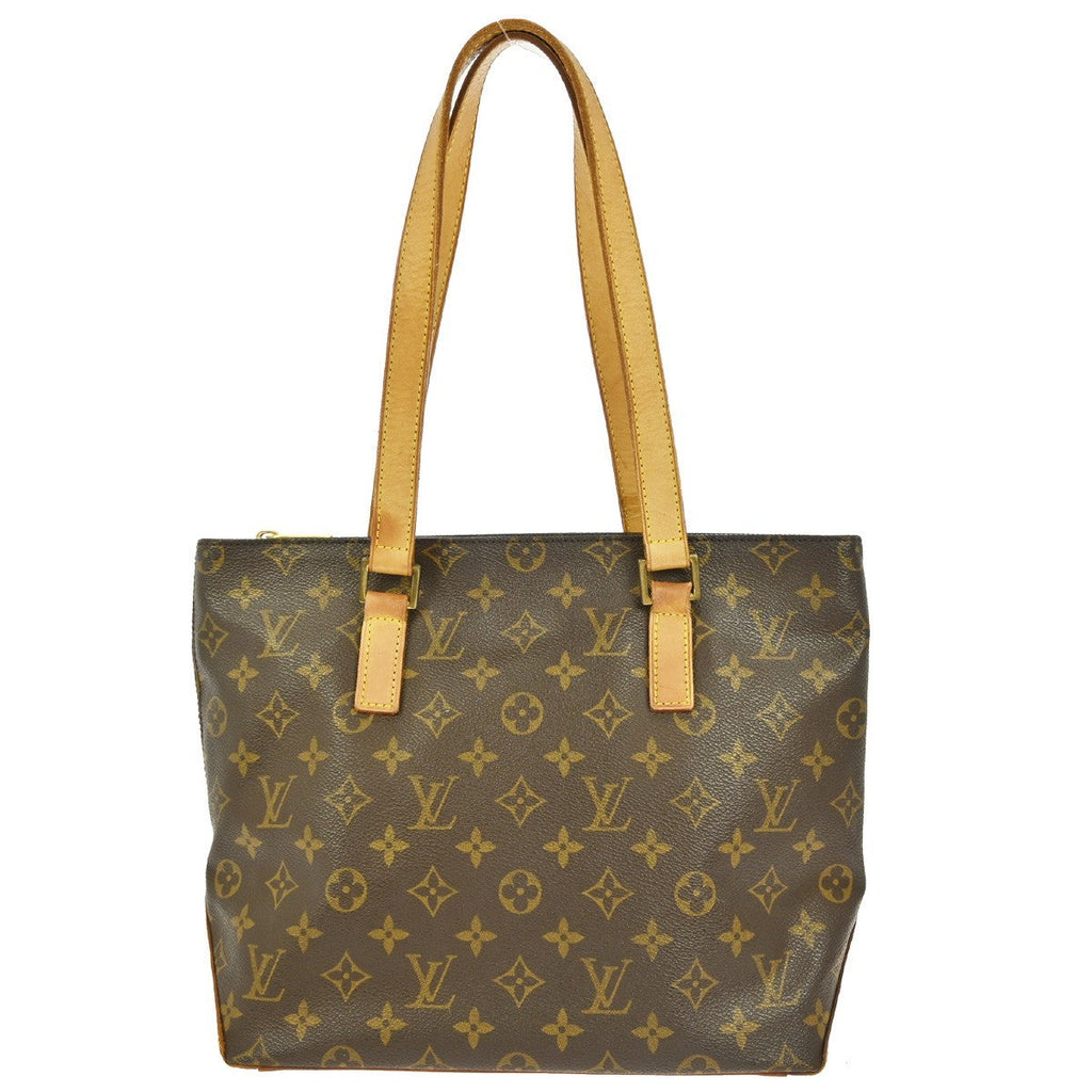 Louis Vuitton Cabas Piano Monogram Canvas Brown Canvas Tote Bag
