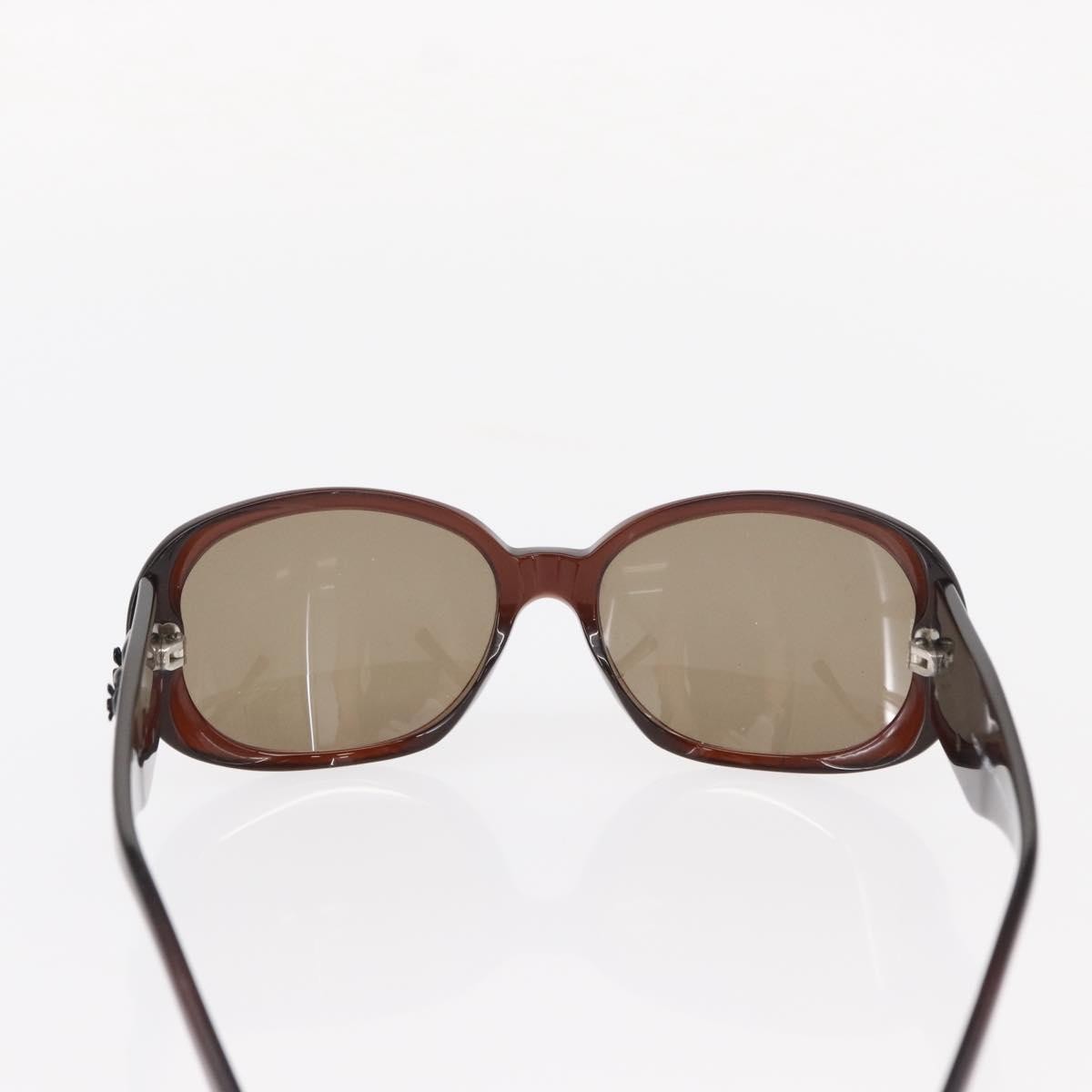 Chanel Camélia Sunglasses Plastic Brown Plastic Sunglasse Accessory