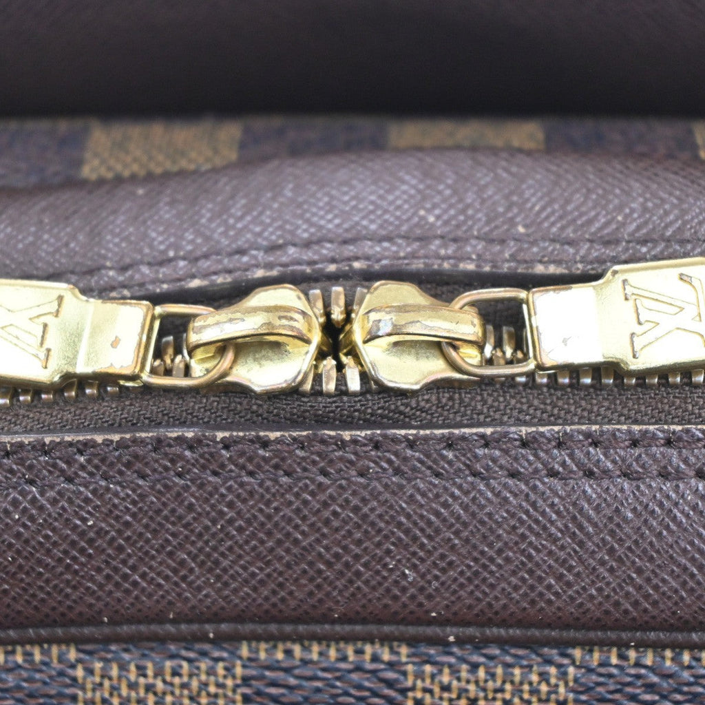 Louis Vuitton Triana Bag Damier Brown Canvas Handbag