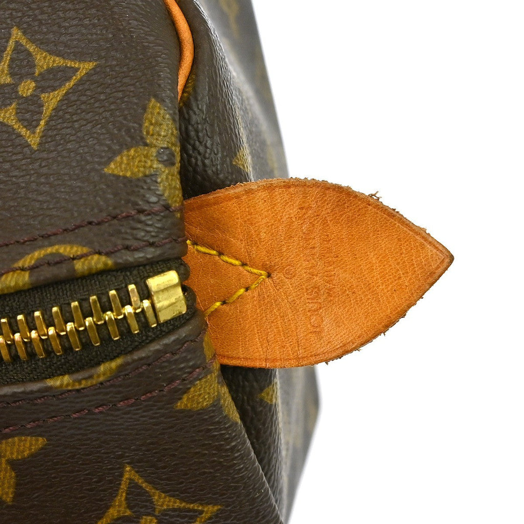 Louis Vuitton Keepall Bag Monogram Canvas Brown Canvas Travel Bag