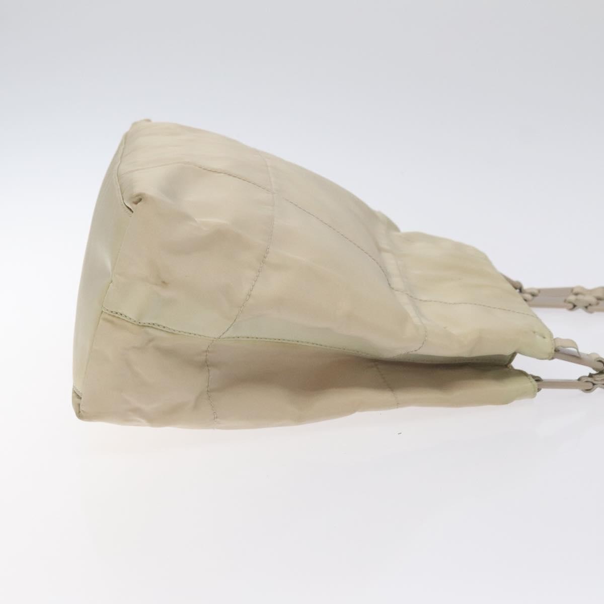 Prada Vintage Tote Tessuto Beige Nylon Tote Bag Bag