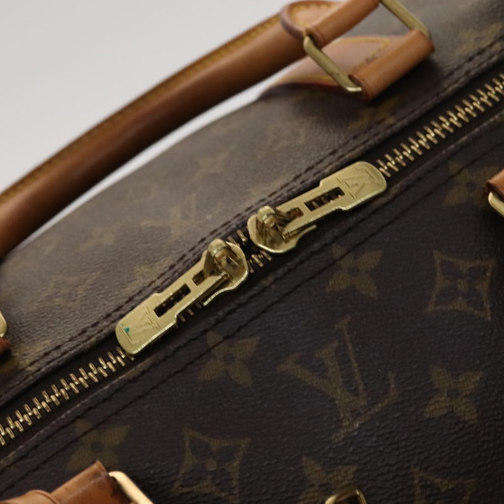 Louis Vuitton Keepall Bag Monogram Canvas Brown Canvas Travel Bag