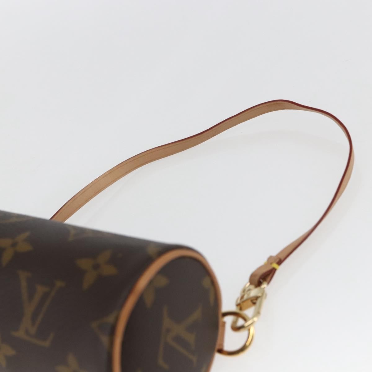 Louis Vuitton Papillon Pochette Monogram Canvas Brown Canvas Clutche & Pouche Bag