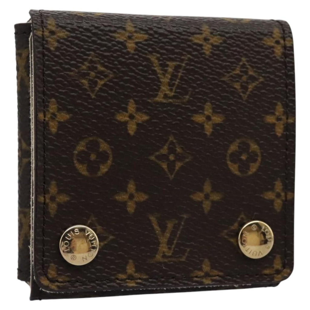 Louis Vuitton Case Jewelry Box Canvas Multicolour Canvas Wallets Accessory