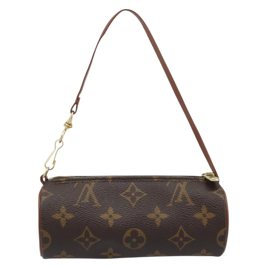 Louis Vuitton Papillon Pochette Monogram Canvas Brown Canvas Clutche & Pouche Bag