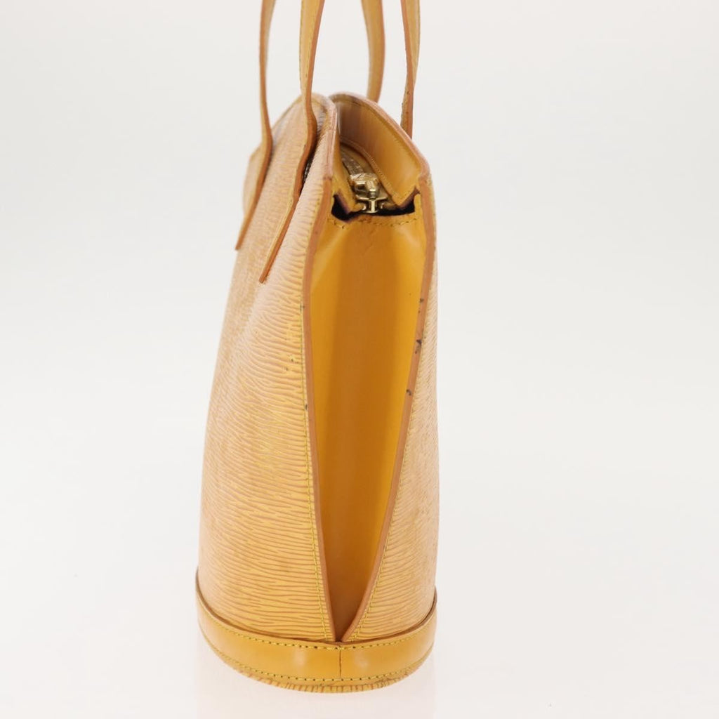 Louis Vuitton Saint Jacques Handbag Epi Leather Yellow Leather Handbag