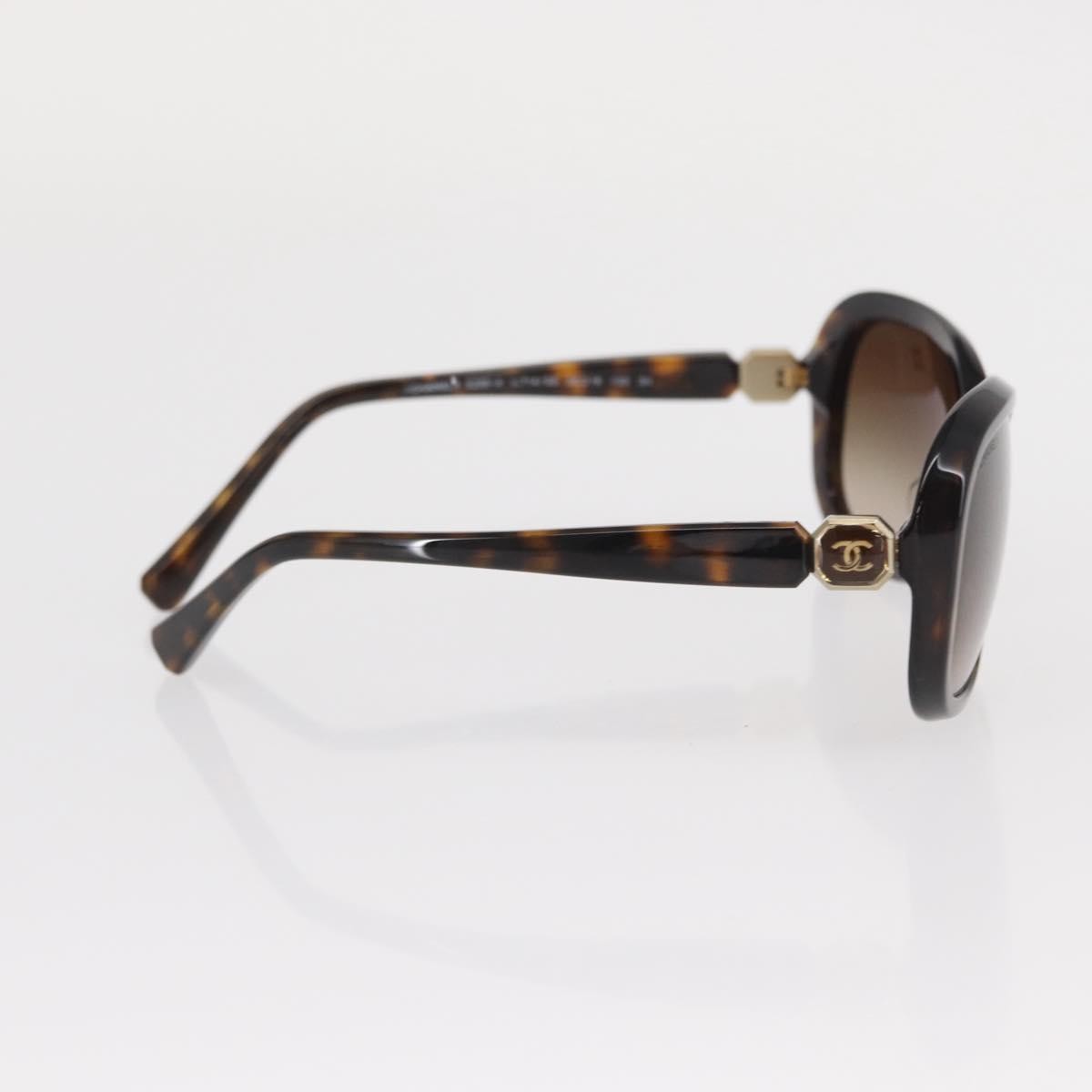 Chanel Logo Cc Sunglasses Plastic Brown Plastic Sunglasse Accessory