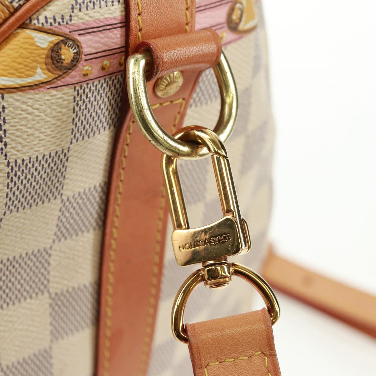 Louis Vuitton Speedy Bandouliere Bag Limited Edition Summer Trunks Monogram Canvas Multicolour Canvas Handbag