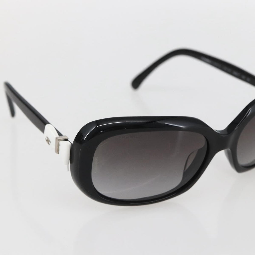 Chanel Logo Cc Sunglasses Plastic Black Plastic Sunglasse Accessory