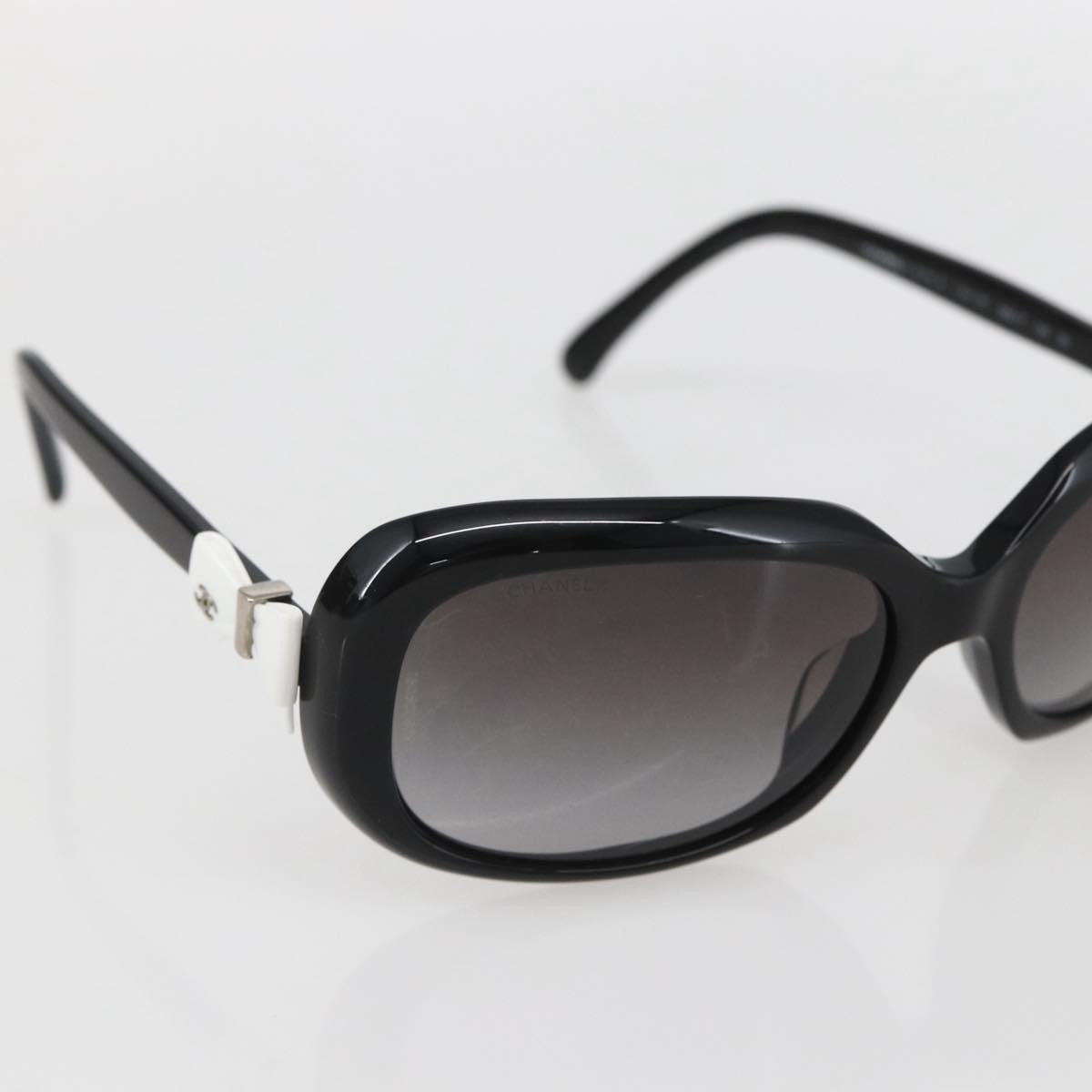 Chanel Logo Cc Sunglasses Plastic Black Plastic Sunglasse Accessory