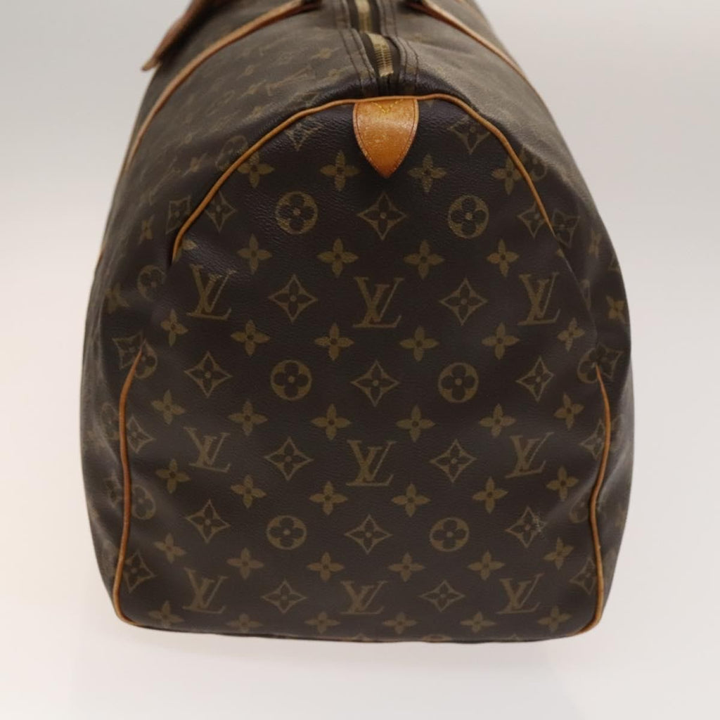 Louis Vuitton Keepall Bag Monogram Canvas Brown Canvas Travel Bag
