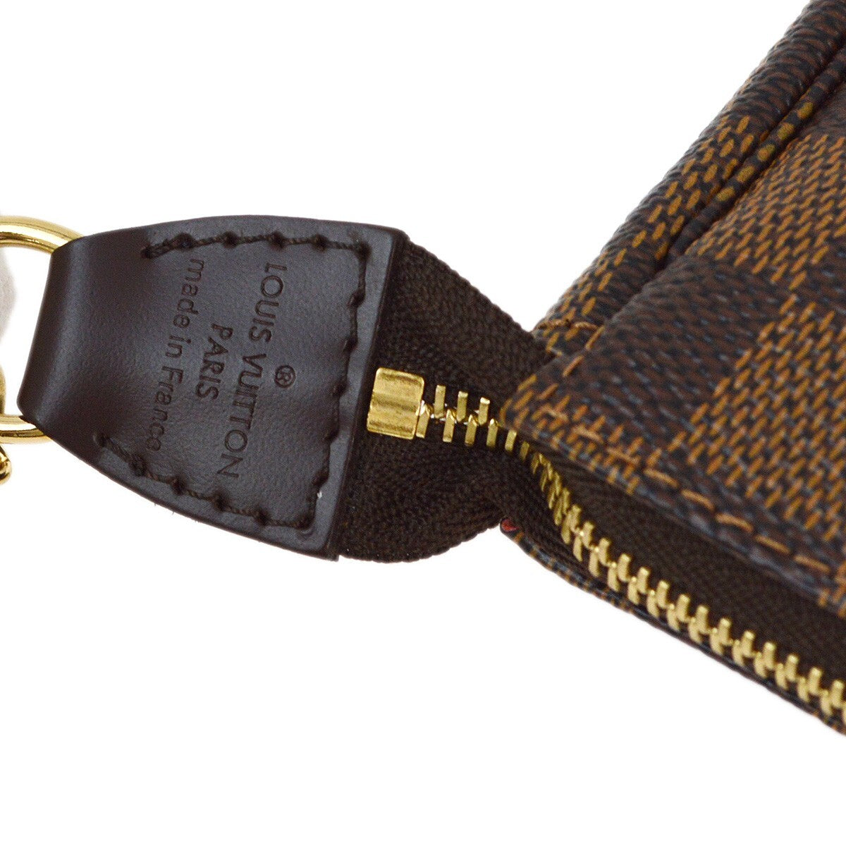 Louis Vuitton Pochette Accessoires Limited Edition Damier Brown Canvas Clutche & Pouche Bag
