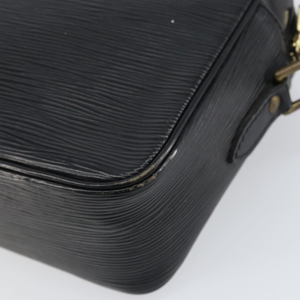 Louis Vuitton Trocadero Handbag Epi Leather Black Leather Shoulder Bag