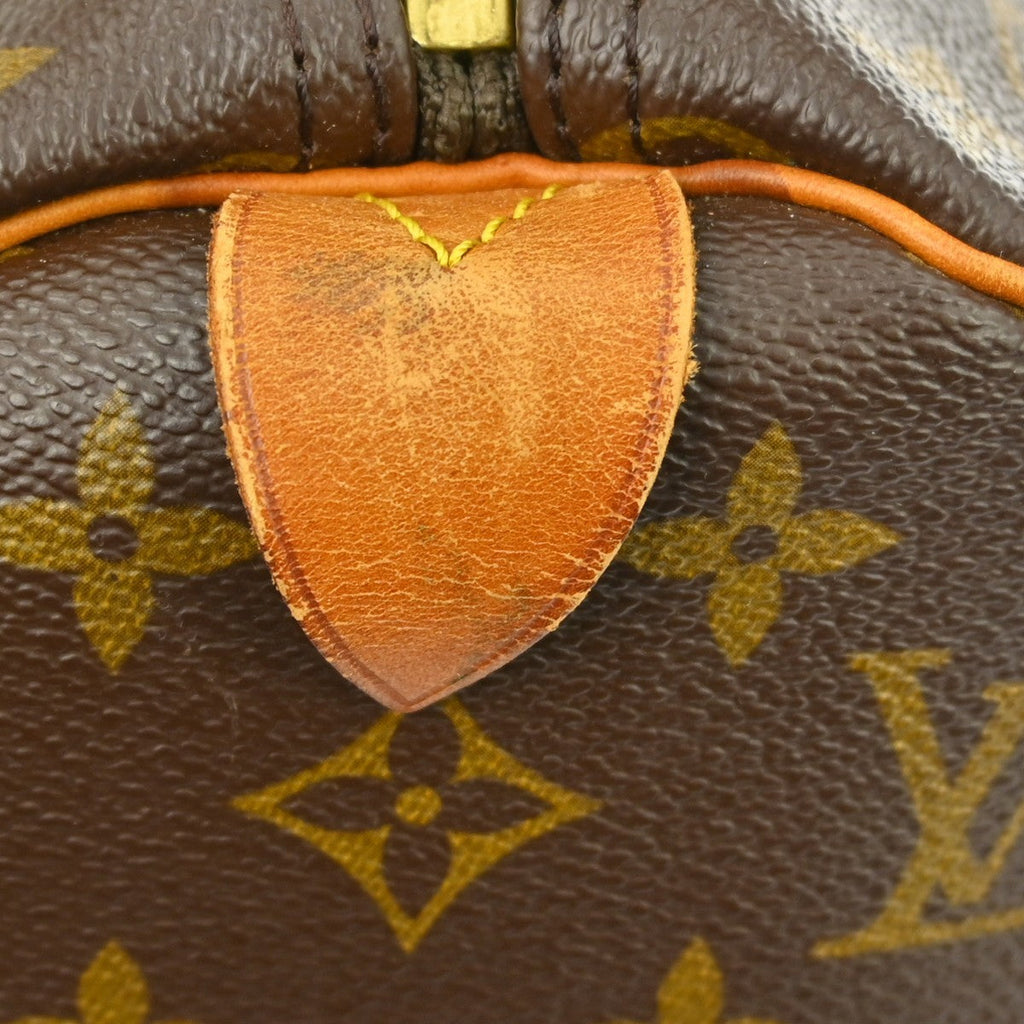 Louis Vuitton Keepall Bag Monogram Canvas Brown Canvas Travel Bag
