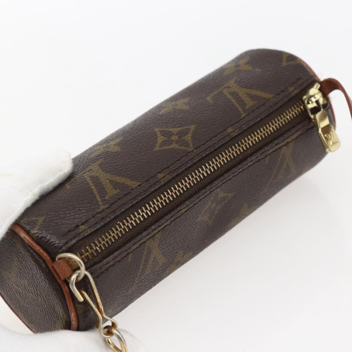 Louis Vuitton Papillon Pochette Monogram Canvas Brown Canvas Clutche & Pouche Bag