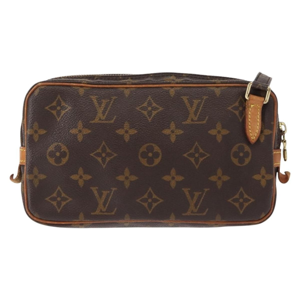 Louis Vuitton Pochette Marly Bandouliere Bag Monogram Canvas Brown Canvas Shoulder Bag