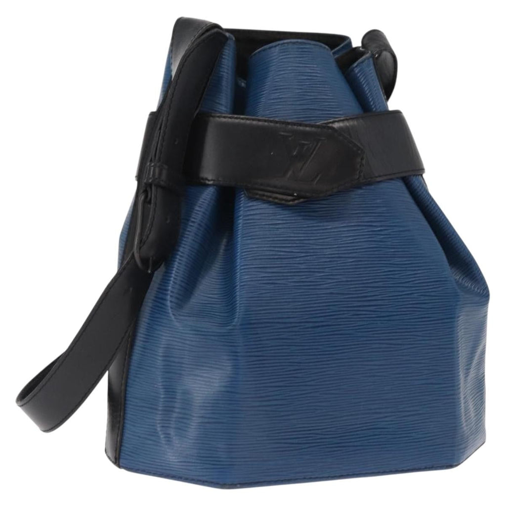 Louis Vuitton Vintage Sac D'epaule Handbag Epi Leather Blue Leather Shoulder Bag