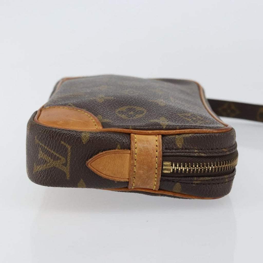 Louis Vuitton Marly Dragonne Clutch Monogram Canvas Brown Canvas Clutche & Pouche Bag