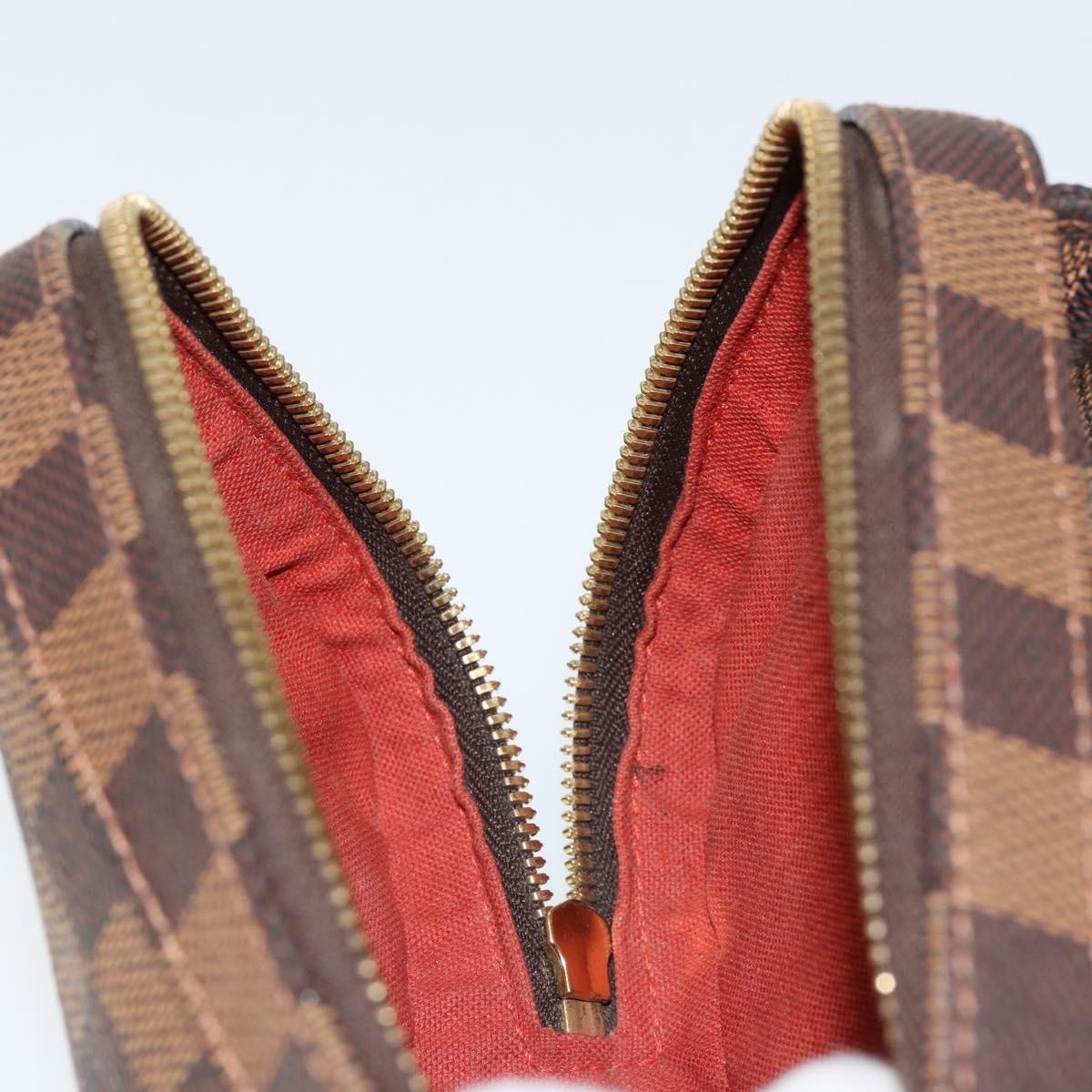 Louis Vuitton Geronimos Waist Bag Damier Brown Canvas Clutche & Pouche Bag