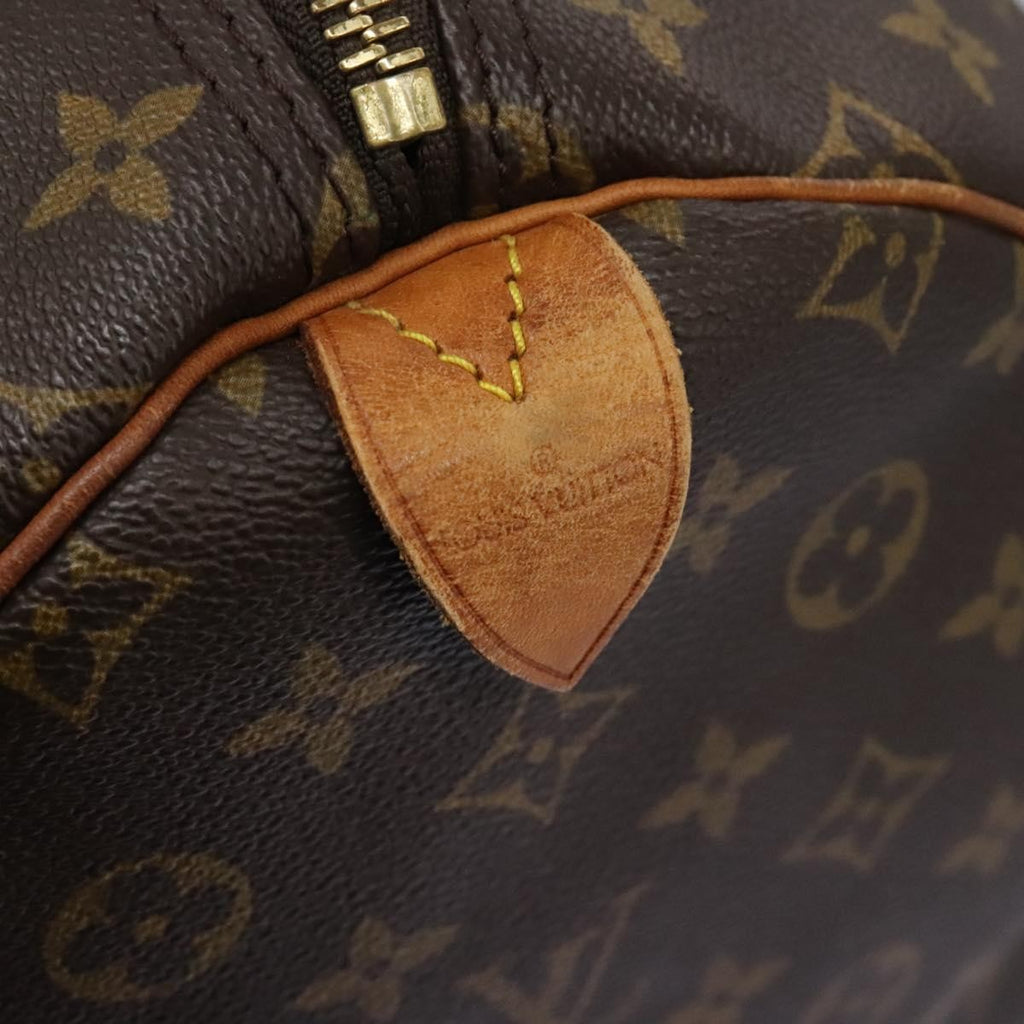 Louis Vuitton Keepall Bag Monogram Canvas Brown Canvas Travel Bag