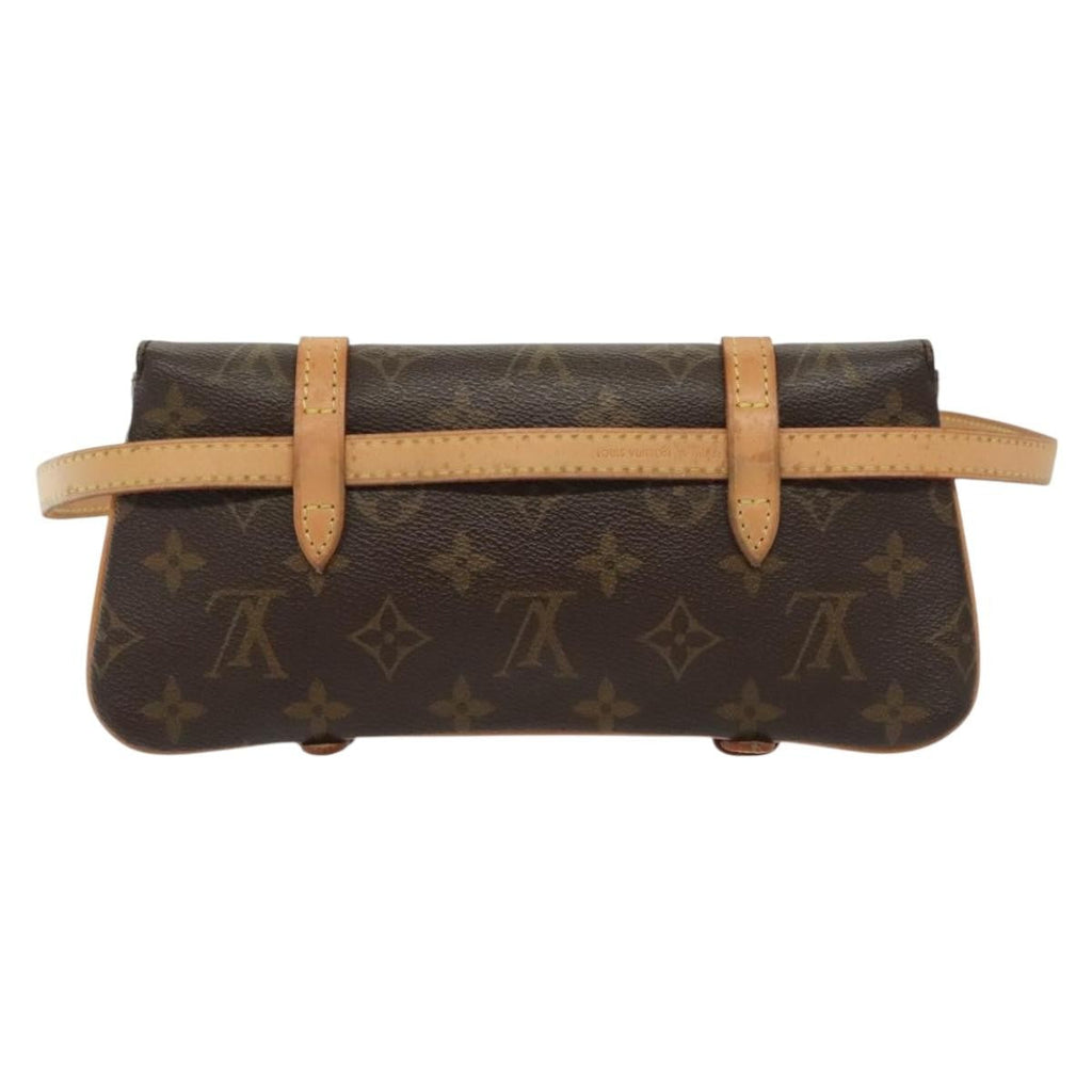 Louis Vuitton Marelle Waist Bag Monogram Canvas Brown Canvas Bag