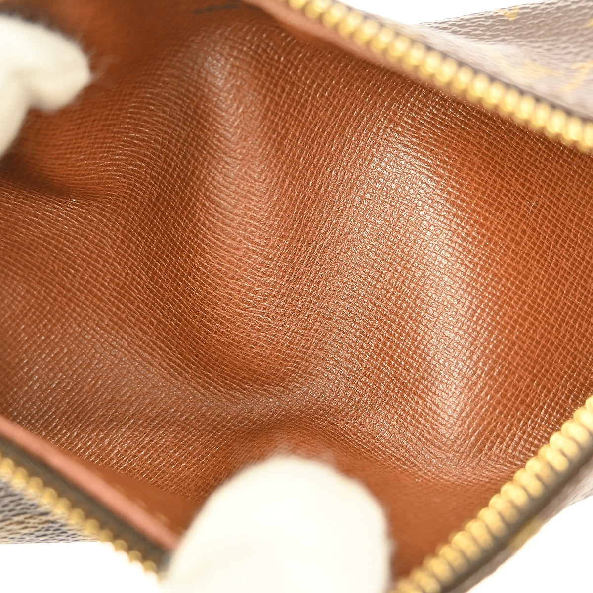 Louis Vuitton Papillon Pochette Monogram Canvas Brown Canvas Clutche & Pouche Bag