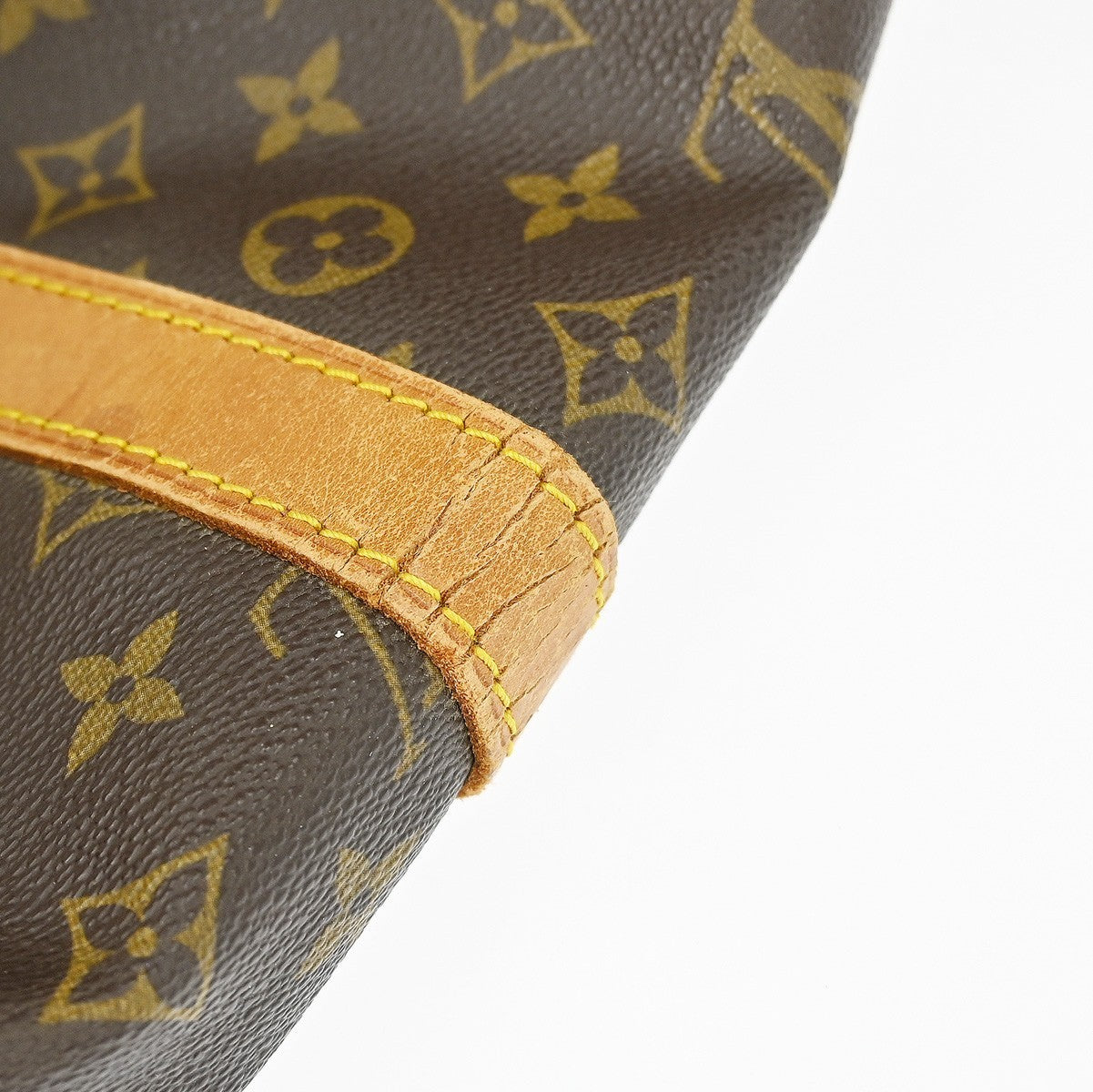 Louis Vuitton Keepall Bag Monogram Canvas Brown Canvas Travel Bag