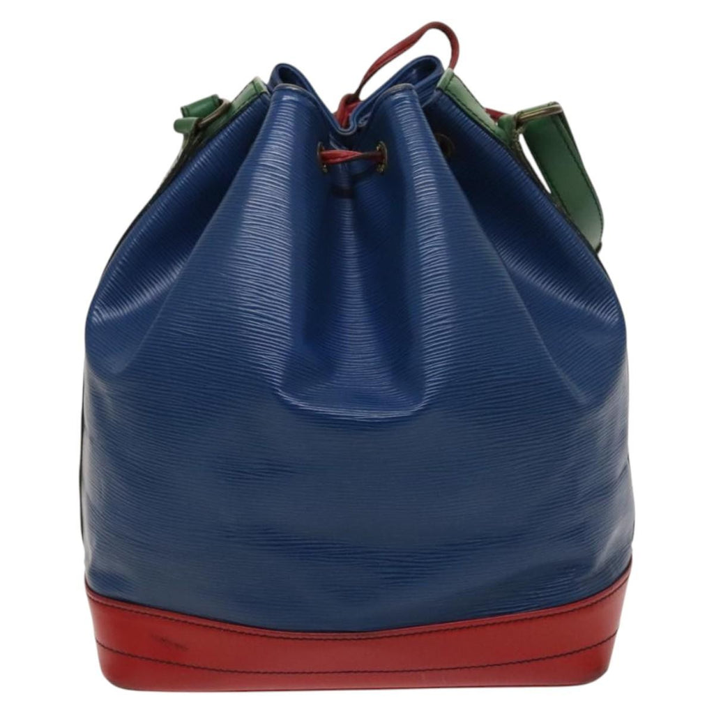Louis Vuitton Tricolor Noe Handbag Epi Leather Blue Leather Bag