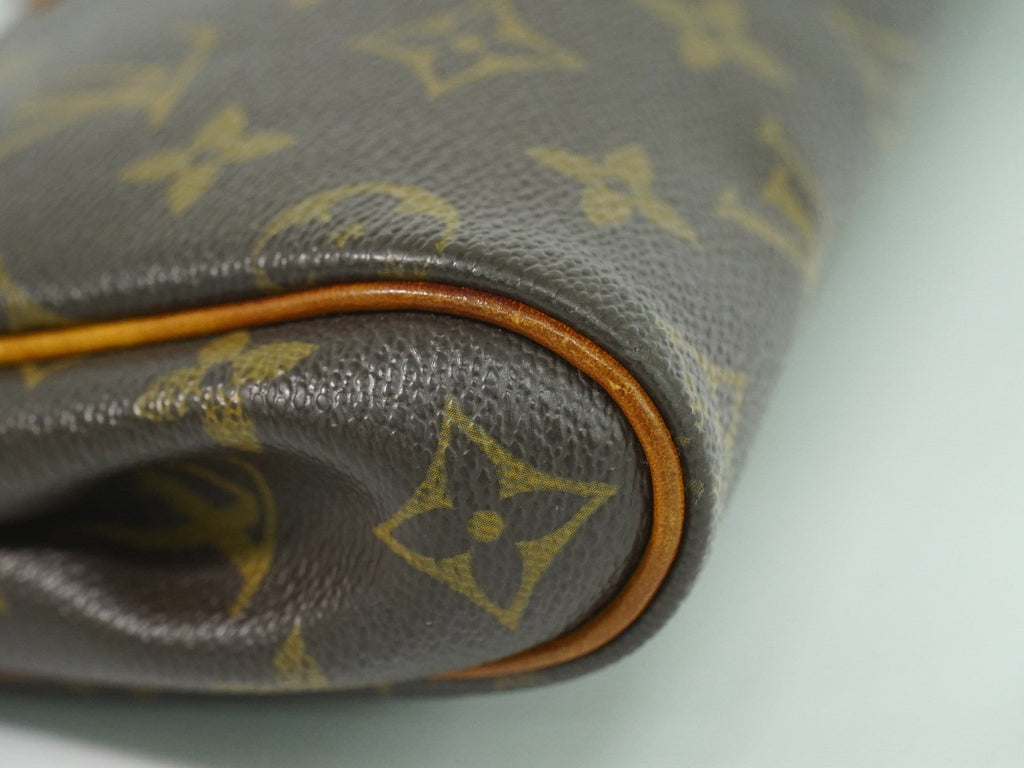 Louis Vuitton Eva Handbag Monogram Canvas Brown Canvas Clutche & Pouche Bag