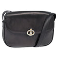 Celine Vintage Triomphe Shoulder Bag Leather Brown Leather Shoulder Bag Bag