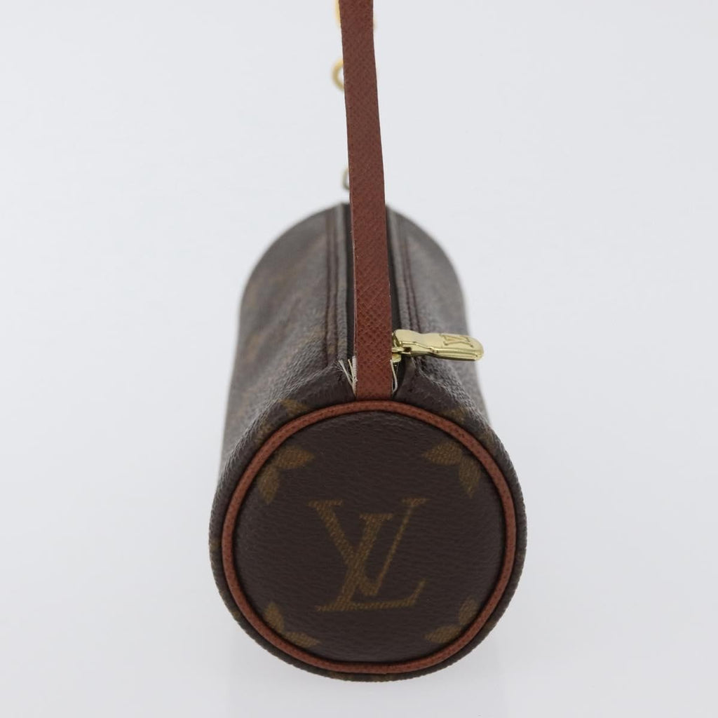 Louis Vuitton Papillon Pochette Monogram Canvas Brown Canvas Clutche & Pouche Bag