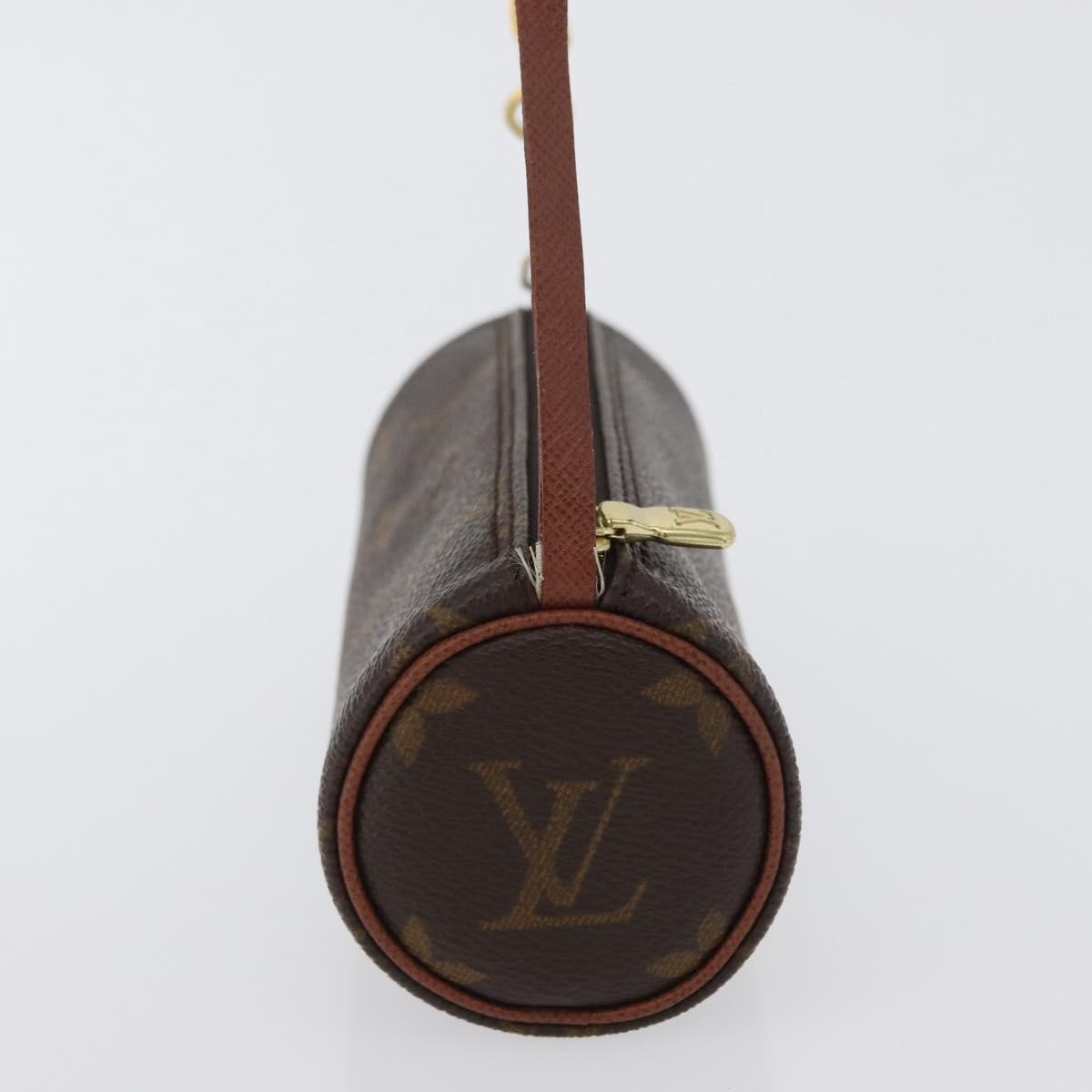 Louis Vuitton Papillon Pochette Monogram Canvas Brown Canvas Clutche & Pouche Bag
