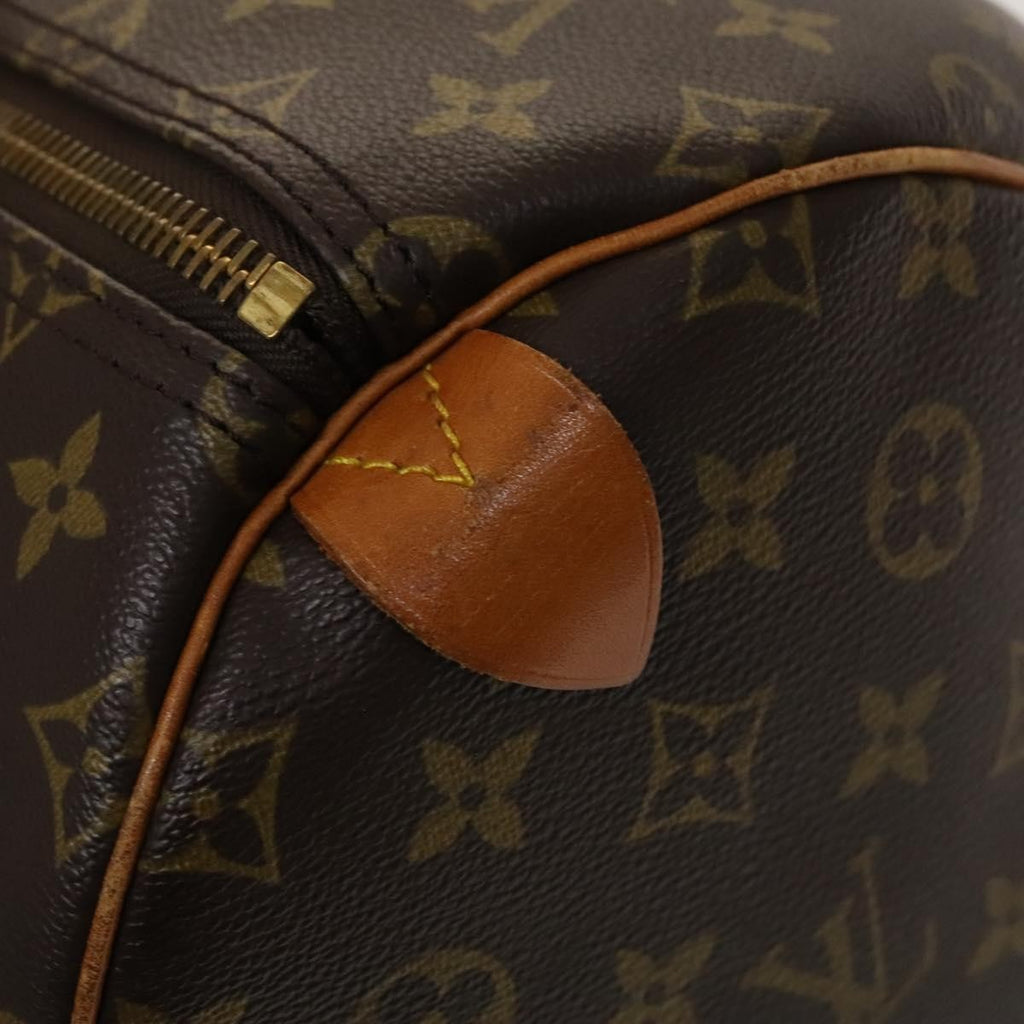 Louis Vuitton Keepall Bag Monogram Canvas Brown Canvas Travel Bag