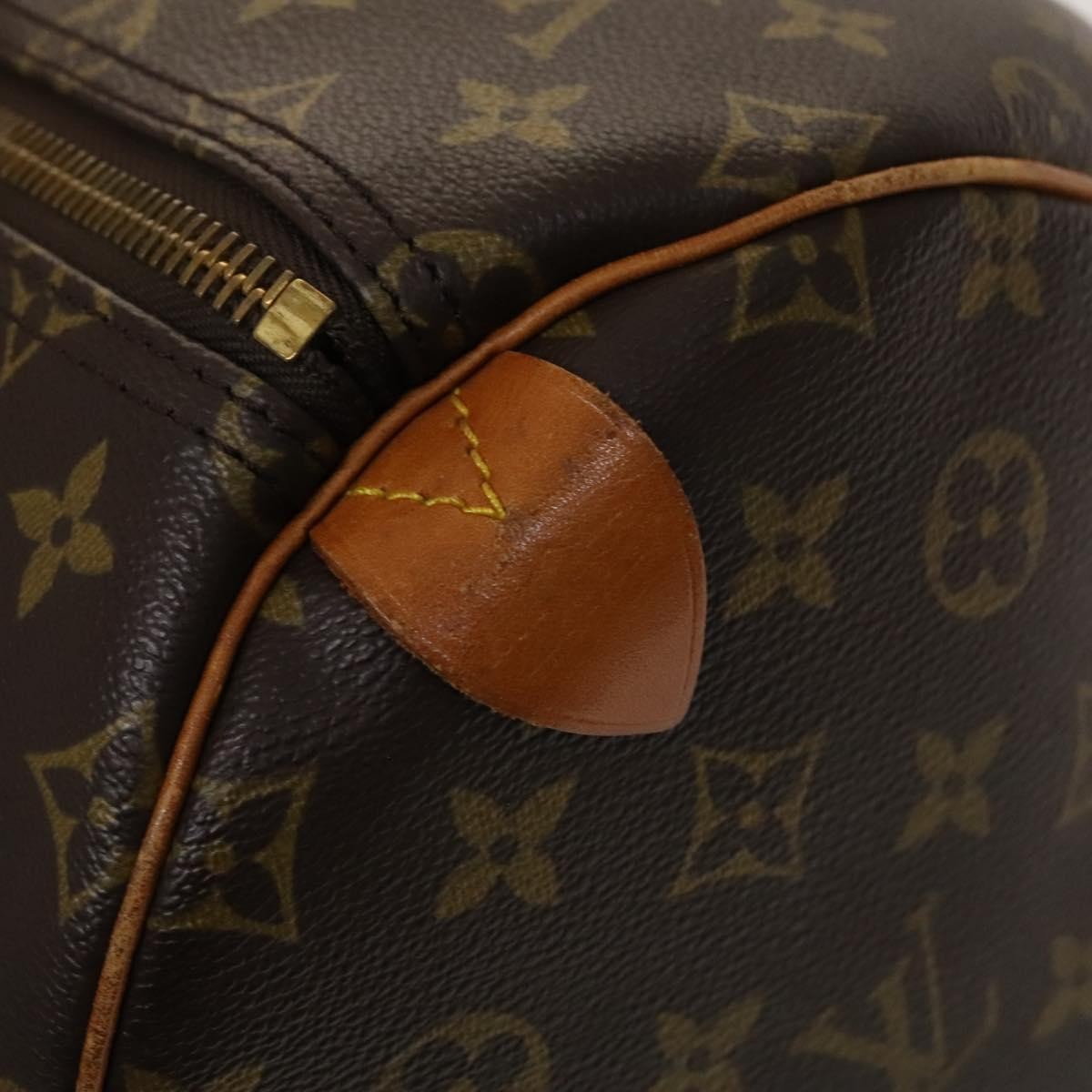 Louis Vuitton Keepall Bag Monogram Canvas Brown Canvas Travel Bag