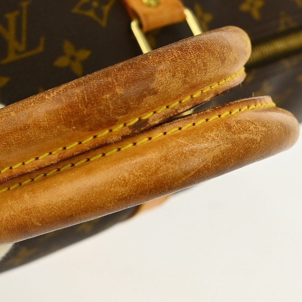 Louis Vuitton Keepall Bag Monogram Canvas Brown Canvas Travel Bag