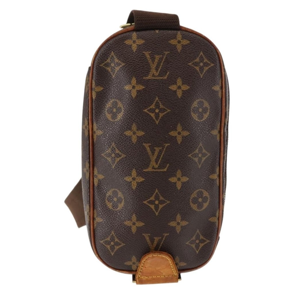 Louis Vuitton Pochette Gange Monogram Canvas Brown Canvas Clutche & Pouche Bag