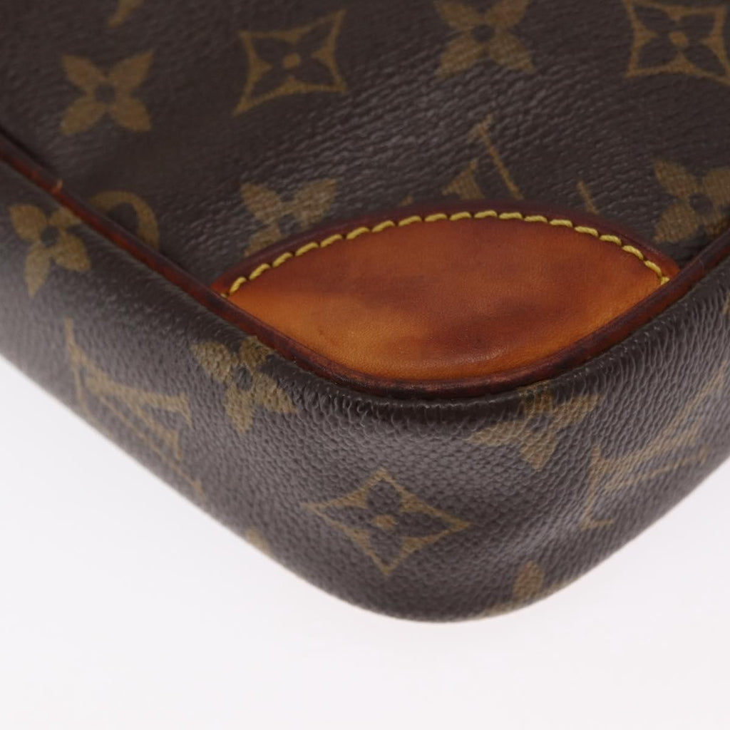 Louis Vuitton Danube Handbag Monogram Canvas Brown Canvas Shoulder Bag