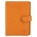 Louis Vuitton Agenda Cover Epi Leather Orange Leather Wallets Accessory