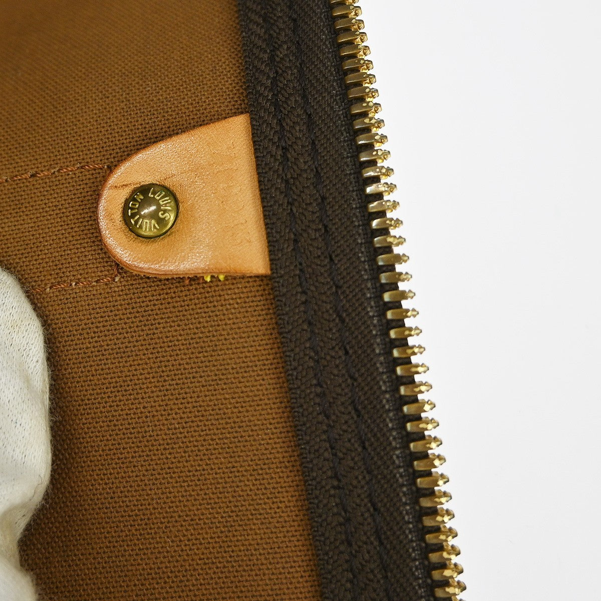 Louis Vuitton Keepall Bandouliere Bag Monogram Canvas Brown Canvas Travel Bag