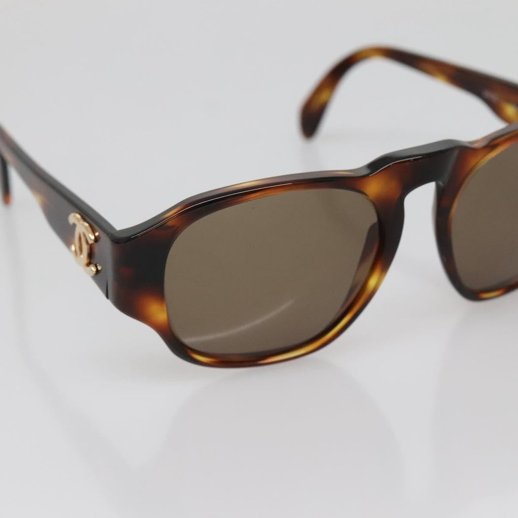 Chanel Logo Cc Sunglasses Plastic Brown Plastic Sunglasse Accessory