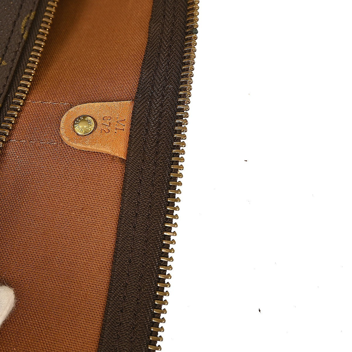 Louis Vuitton Keepall Bandouliere Bag Monogram Canvas Brown Canvas Travel Bag