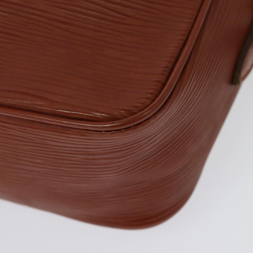 Louis Vuitton Trocadero Handbag Epi Leather Brown Leather Shoulder Bag