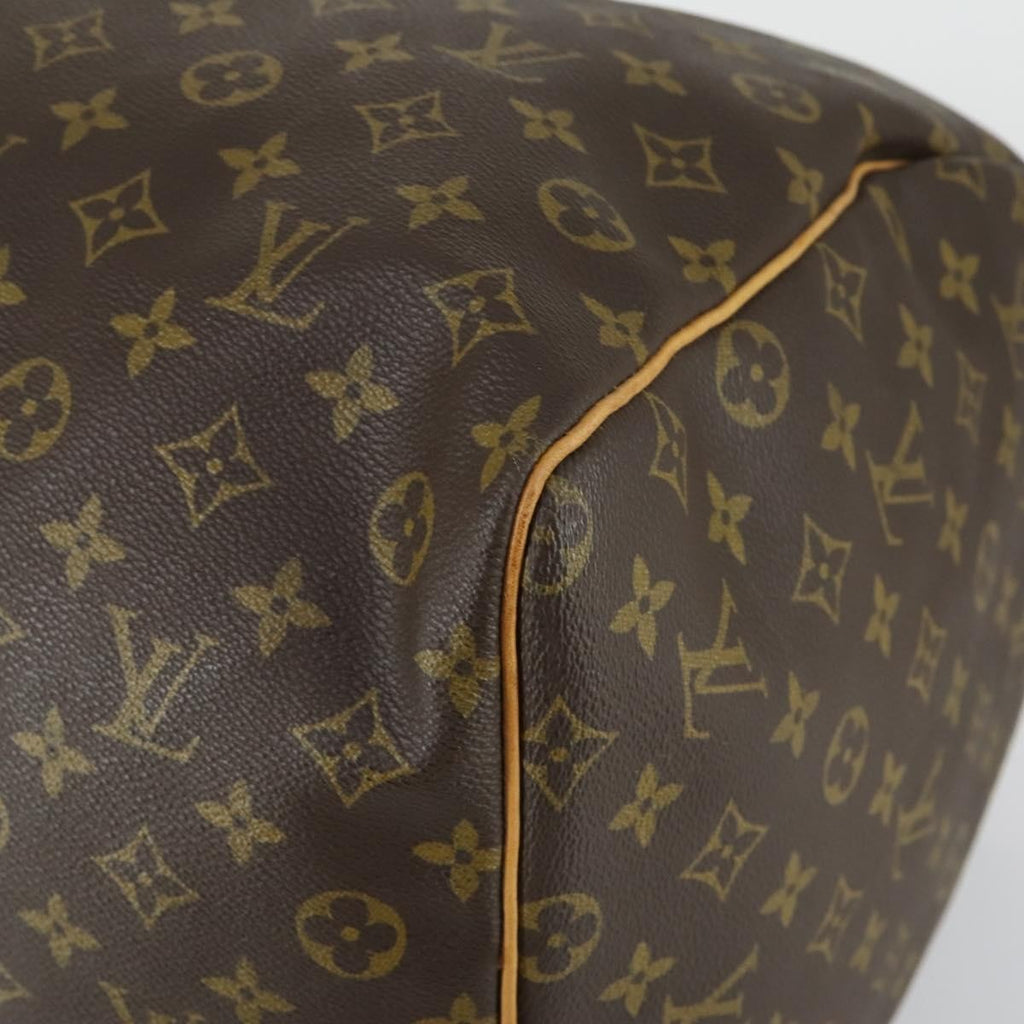 Louis Vuitton Keepall Bag Monogram Canvas Brown Canvas Travel Bag