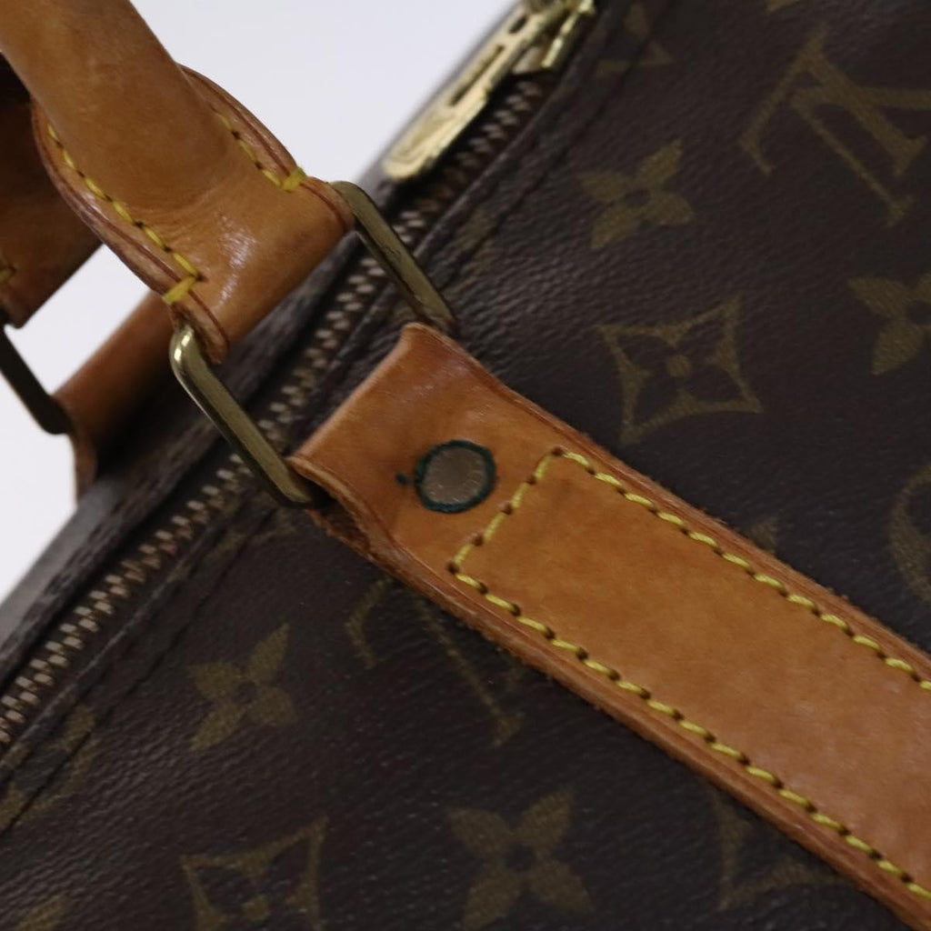 Louis Vuitton Keepall Bag Monogram Canvas Brown Canvas Travel Bag