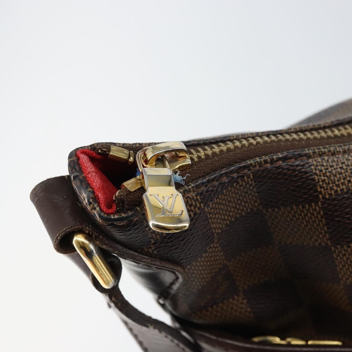 Louis Vuitton Bloomsbury Handbag Damier Brown Canvas Shoulder Bag